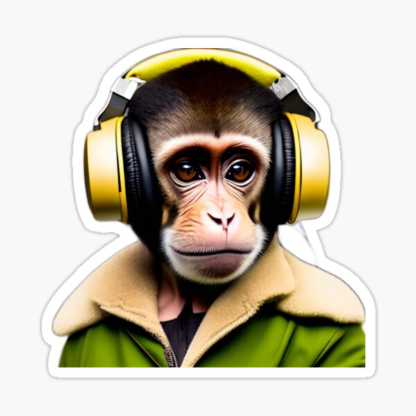 Kendall Headphones - Vinyl Decal Sticker – Mellow Monkey