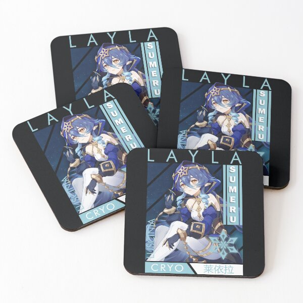 Item preview, Layla - Genshin Impact designed and sold by cantinhonifty.
