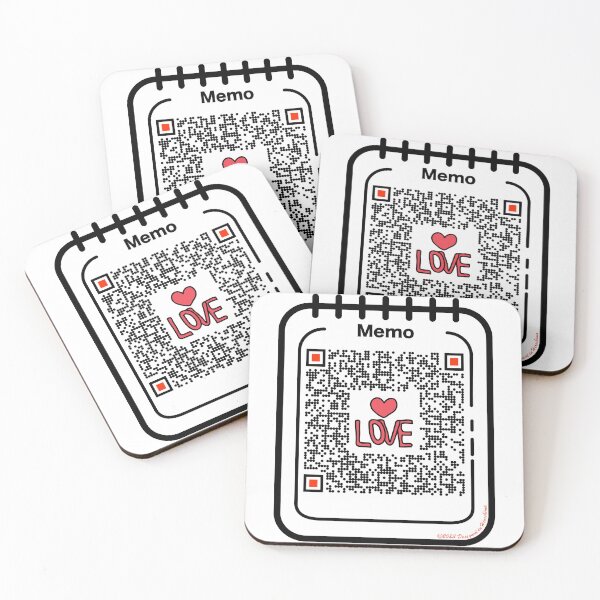 Item preview, QR Love: Last Thought designed and sold by kanjidesign.