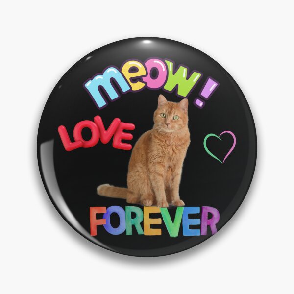 Item preview,  MEOW! LOVE FOREVER designed and sold by Kezmich Works.
