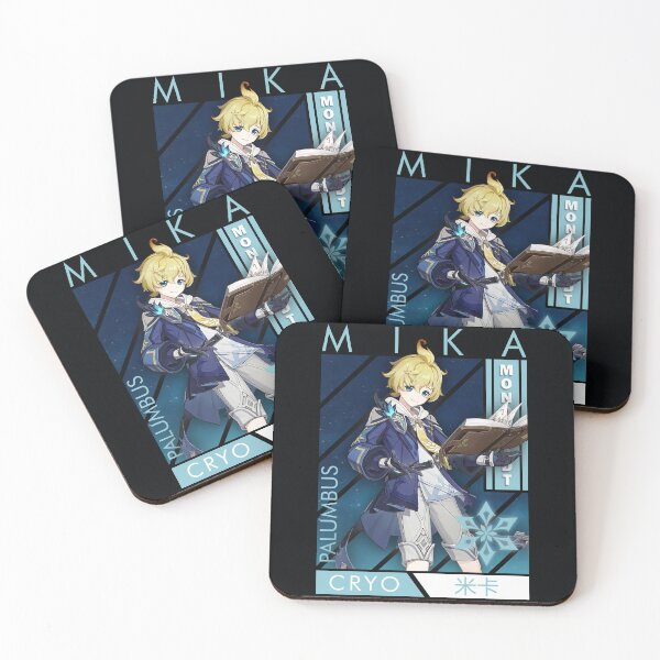 Item preview, Mika - Genshin Impact designed and sold by cantinhonifty.