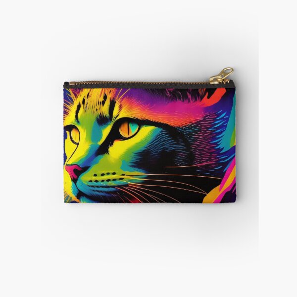 Item preview,  Colorful Swirl Cat by Perceptual Paradox Creations designed and sold by hobbit73.