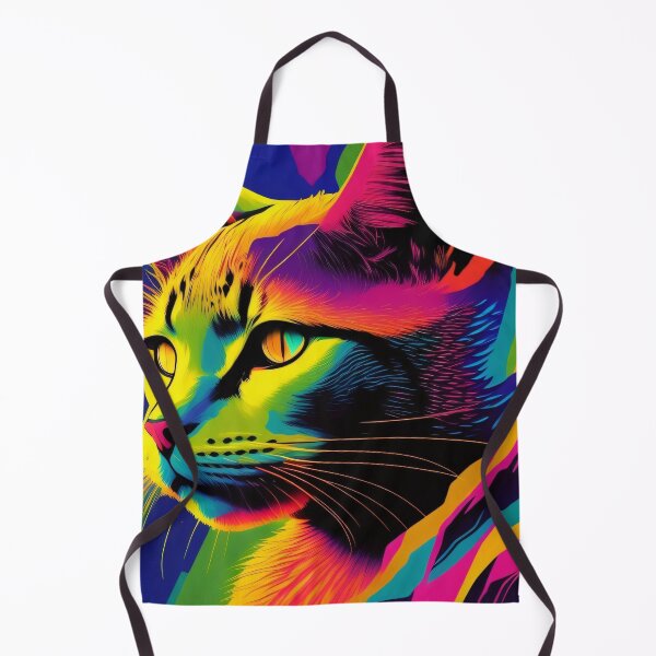 Item preview,  Colorful Swirl Cat by Perceptual Paradox Creations designed and sold by hobbit73.