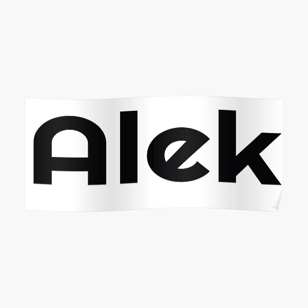 Name Alek / Inspired by The Color of Money Poster