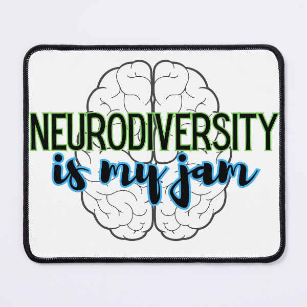 Item preview, Neurodiversity is my jam designed and sold by jechaiyells.