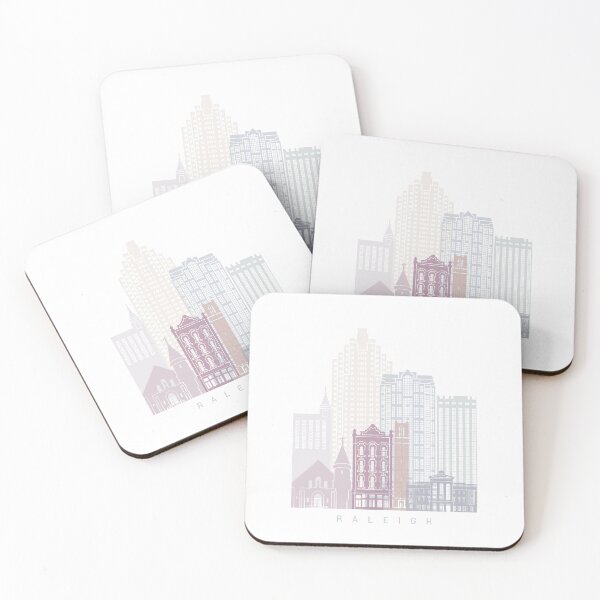 Item preview, RALEIGH SKYLINE POSTER PASTEL designed and sold by paulrommer.