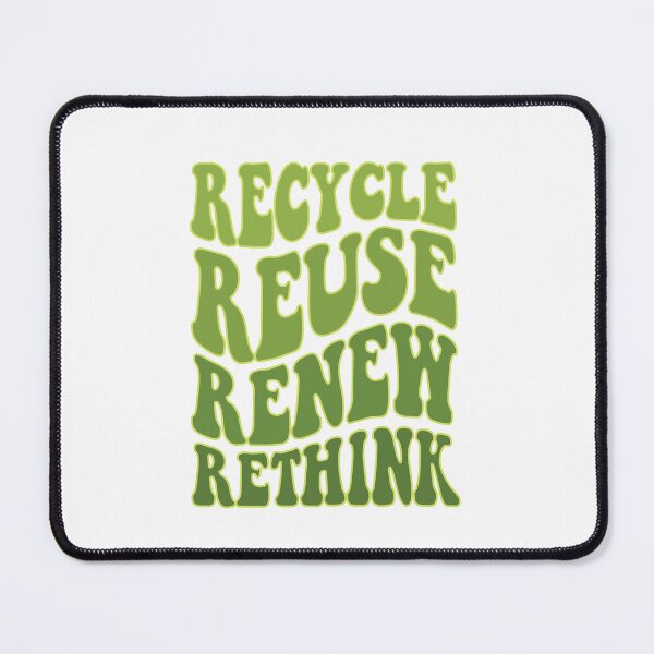 Item preview, Recycle Reuse Renew Rethink - Earth Day designed and sold by Jalib.