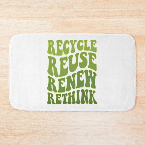 Item preview, Recycle Reuse Renew Rethink - Earth Day designed and sold by Jalib.