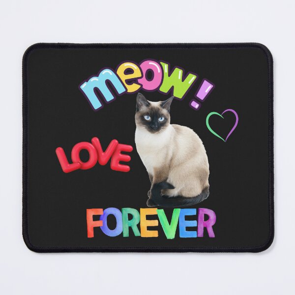Item preview,  MEOW! LOVE FOREVER designed and sold by Kezmich Works.