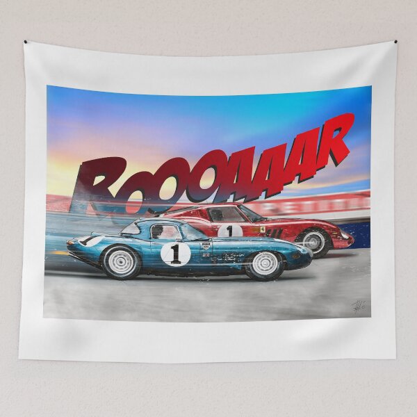 Item preview, GTO vs E-Type designed and sold by Theodor Decker.