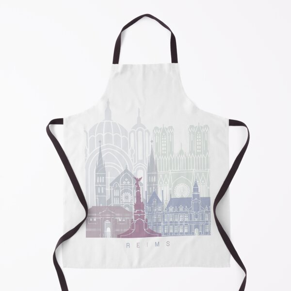 Item preview, REIMS SKYLINE POSTER PASTEL designed and sold by paulrommer.