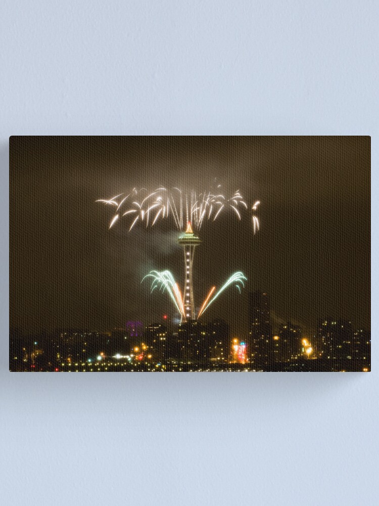 Alternate view of 2009: Seattle Enlightened Canvas Print