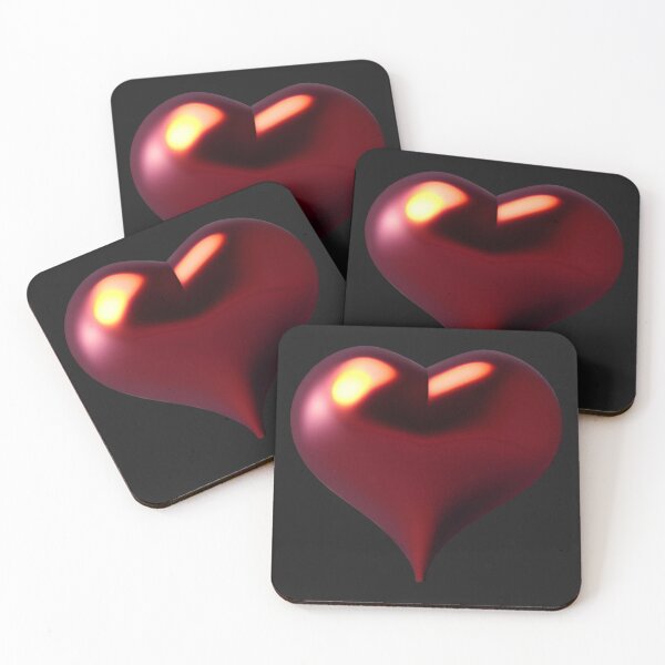 Item preview, Metallic Heart  designed and sold by Digiheart.