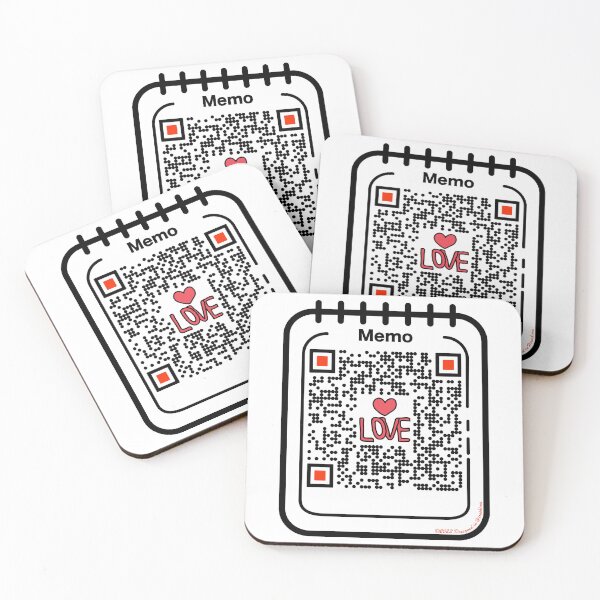 Item preview, QR Love: One Person designed and sold by kanjidesign.