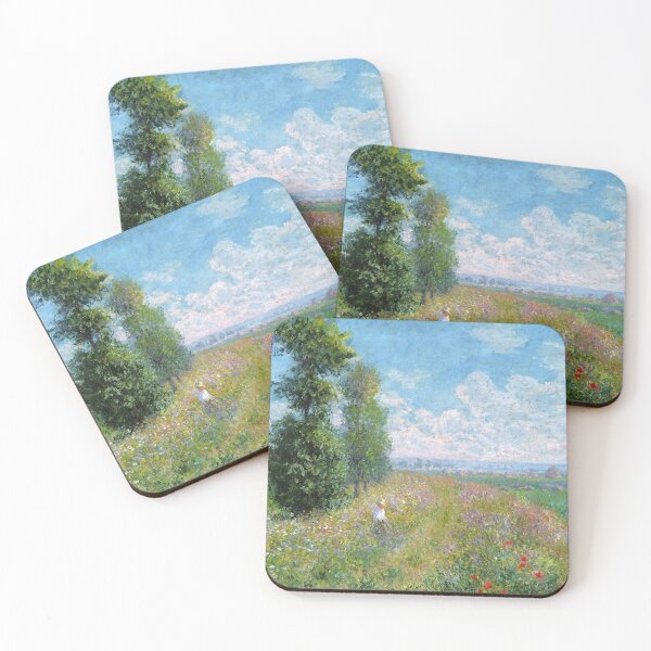Item preview, Claude Monet Meadow with Poplars near Argenteuil designed and sold by Fine Artworks.