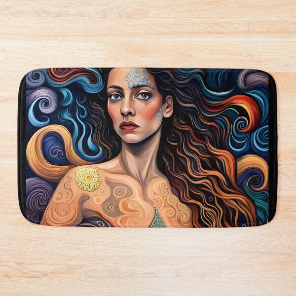 Item preview, Psychedelic portrait designed and sold by FineArtworld7.