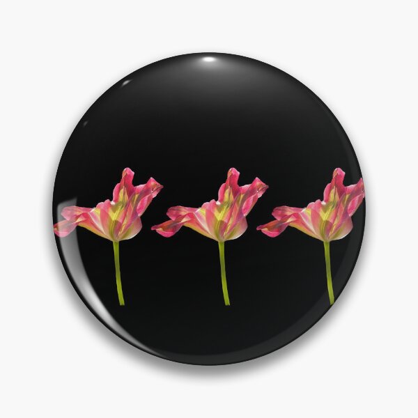 Item preview, 3 tulips with black background designed and sold by Binas-gallery.
