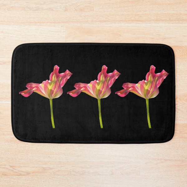 Item preview, 3 tulips with black background designed and sold by Binas-gallery.