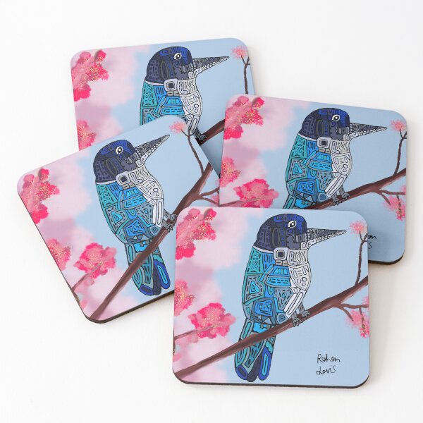Item preview, Robot Kingfisher Bird designed and sold by Rohans-Drawings.