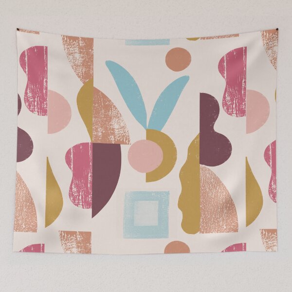 Item preview, Modern Italian Villa Pink Blush Floral  designed and sold by susycosta.