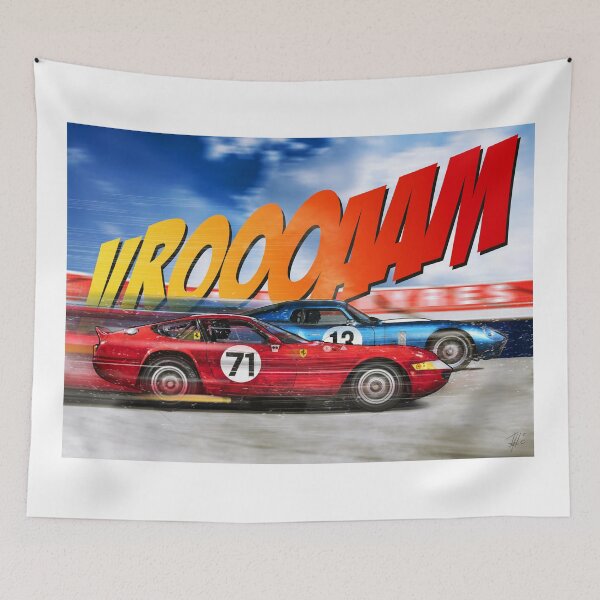 Item preview, F Daytona vs Shelby Daytona Coupe designed and sold by Theodor Decker.