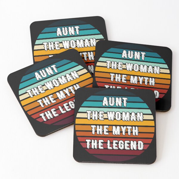 Item preview, Aunt The Woman The Myth The Legend Retro designed and sold by Kwoss.