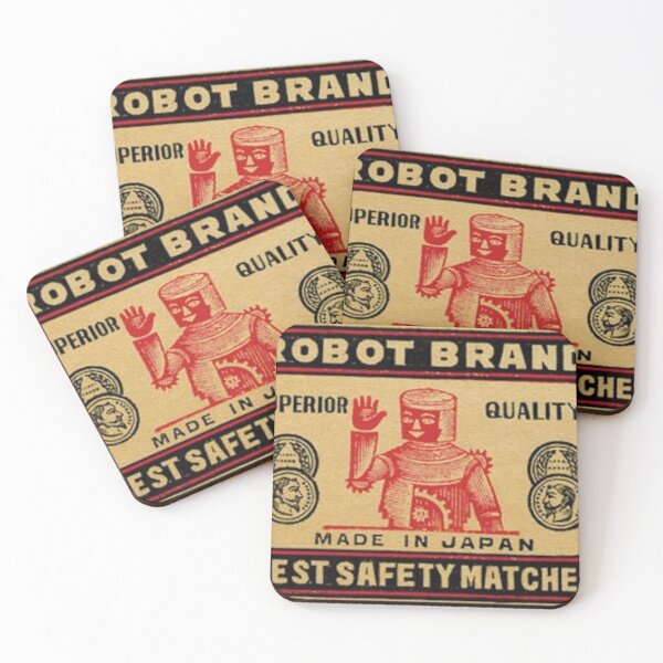 Item preview, Robot Brand Saftey Matches designed and sold by DukeGroovy.
