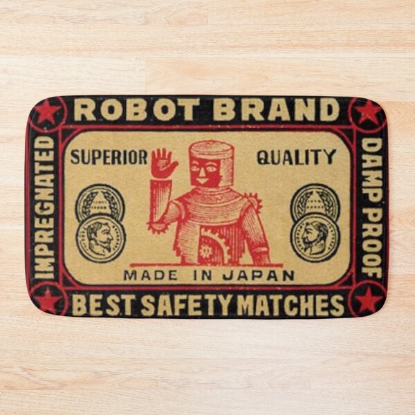 Item preview, Robot Brand Saftey Matches designed and sold by DukeGroovy.