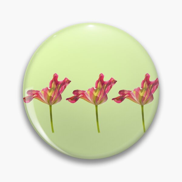 Item preview, 3 tulips with a light yellow-green background designed and sold by Binas-gallery.