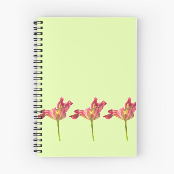 Item preview, 3 tulips with a light yellow-green background designed and sold by Binas-gallery.