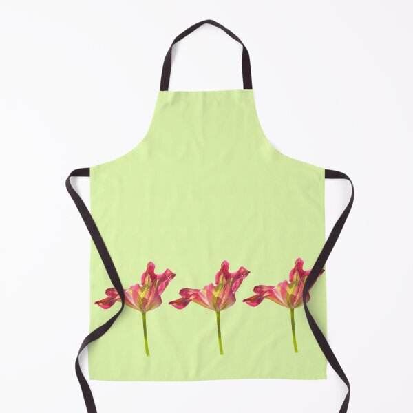 Item preview, 3 tulips with a light yellow-green background designed and sold by Binas-gallery.