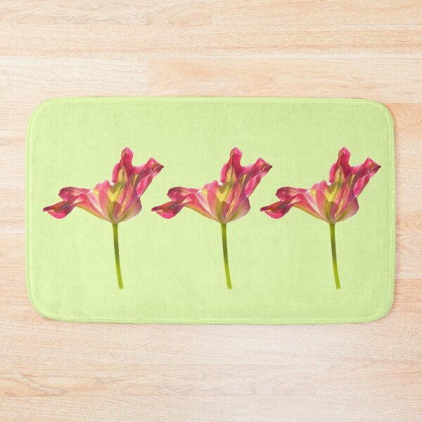 Item preview, 3 tulips with a light yellow-green background designed and sold by Binas-gallery.