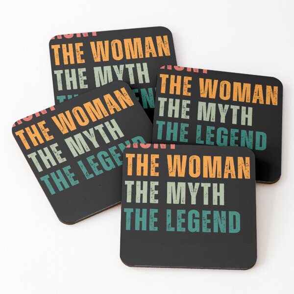 Item preview, Aunt The Woman The Myth The Legend Retro designed and sold by Kwoss.