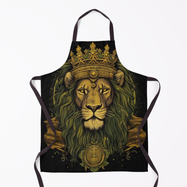 Item preview, Rasta lion as a saint designed and sold by Bohabaz.