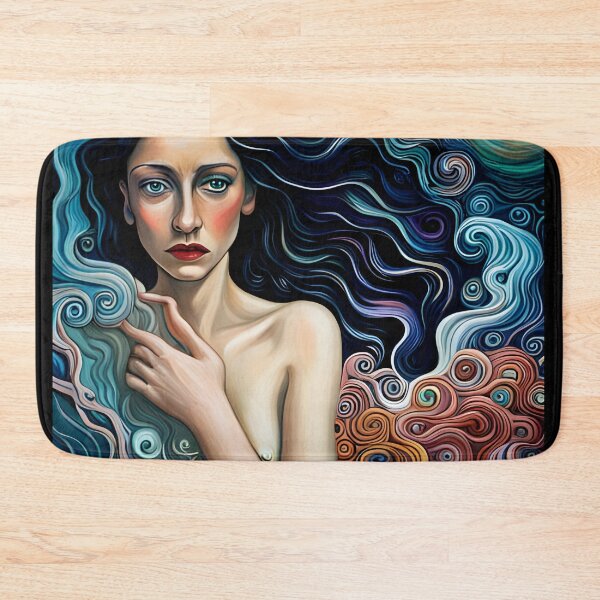Item preview, Psychedelic portrait designed and sold by FineArtworld7.