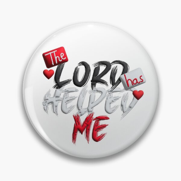 Item preview, The Lord has helped me designed and sold by creative-maxim.
