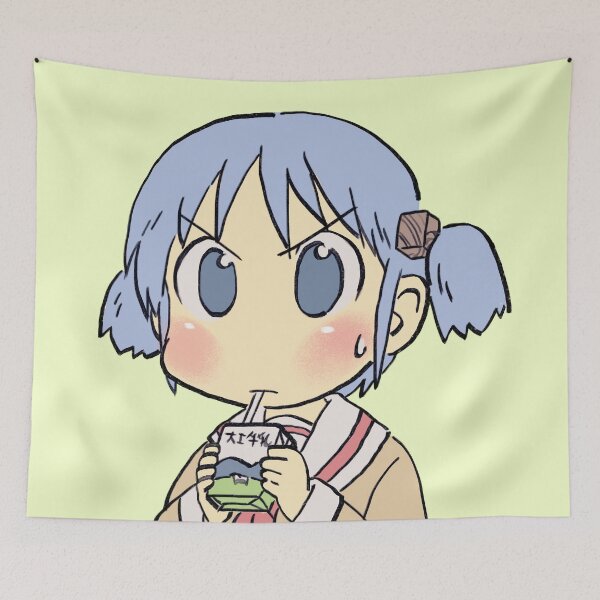 Item preview, I draw that picture of mio drinking milk carton / funny nichijou face meme designed and sold by RansRoom.