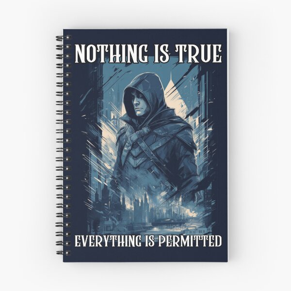 Item preview, Assassins Creed - Nothing Is True Everything Is Permitted designed and sold by letsgetinspired.