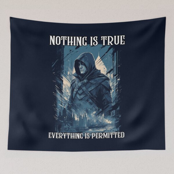 Item preview, Assassins Creed - Nothing Is True Everything Is Permitted designed and sold by letsgetinspired.