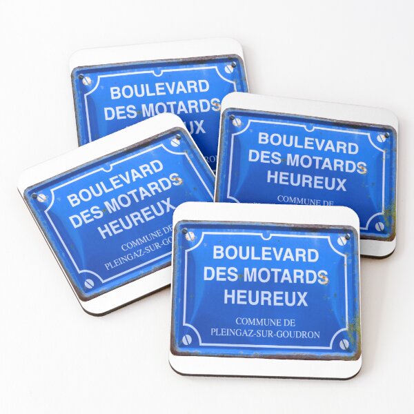 Item preview, Happy Biker Road, French Village, Full Throttle on theTarmac designed and sold by JonDelorme.