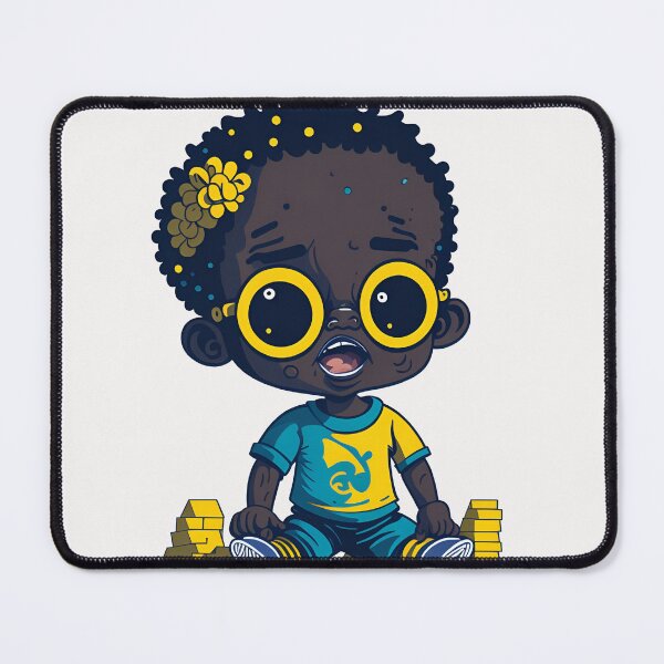 Item preview, Adorable African Baby designed and sold by Hashdo.