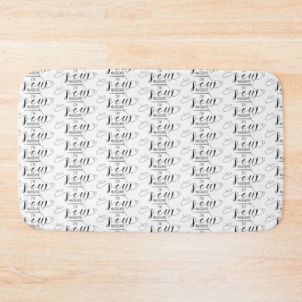 Item preview, I'm sew awesome Quote | Craft and Sewing Design Gifts designed and sold by Illuztratesvg.