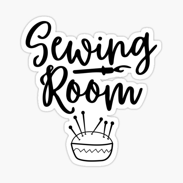 Item preview, Sewing Room Quote | Craft and Sewing Design Gifts designed and sold by Illuztratesvg.