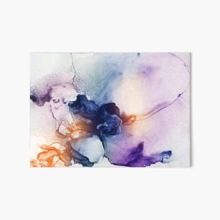 Elegance - Ethereal Purple Blue Art Board Print