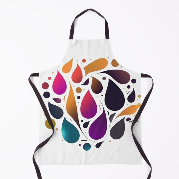 Item preview, Fluid Forms: A Colorful and Organic Exploration of Water Drops designed and sold by SML(Smiling Cool) PinkBubble.