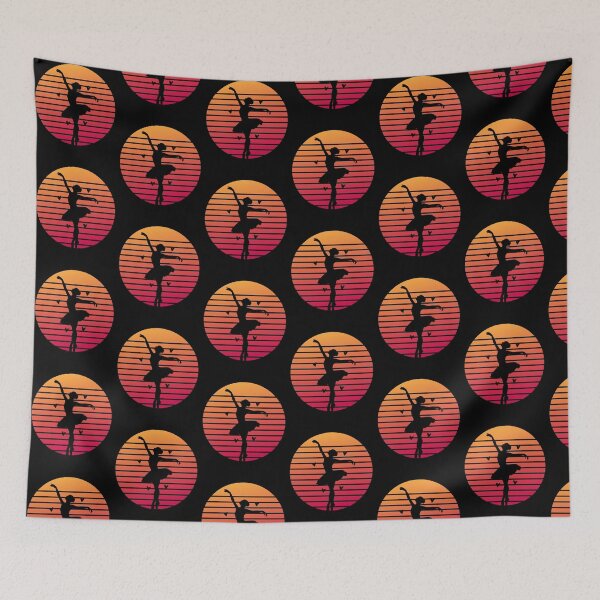 Item preview, Ballet Ballerina Retro Dancing Dancer designed and sold by Pubi.