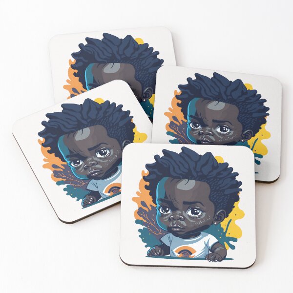 Item preview, Adorable African Baby designed and sold by Hashdo.