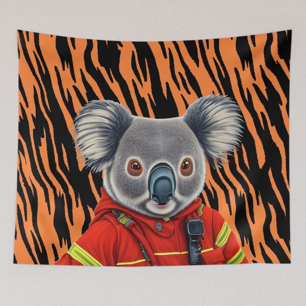Item preview,  who frolic in the branches and enjoy a happy get-together. On a striped surface in pleasant apricot colors, this work of art is a feast for the eyes for every nature lover.
I look forward to your visit to my Redbubble shop at mauswohn.redbubble.com
Her designed and sold by Mauswohn.