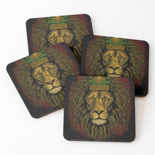 Item preview, rasta lion as a saint designed and sold by Bohabaz.