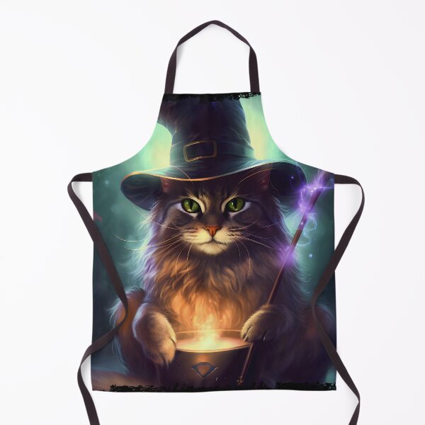 Item preview, Magical Whiskers - the Wizard Cat designed and sold by AntibodyDP7.